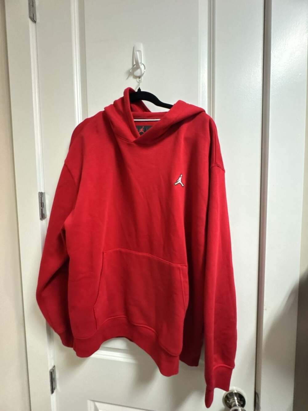 Jordan Essentials Fleece Pullover Hoodie Red